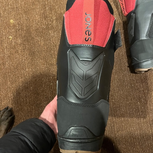 ThirtyTwo TM-2 JONES SNOWBOARD BOOTS, size 10.5, black, backcountry or resort - Picture 5 of 6